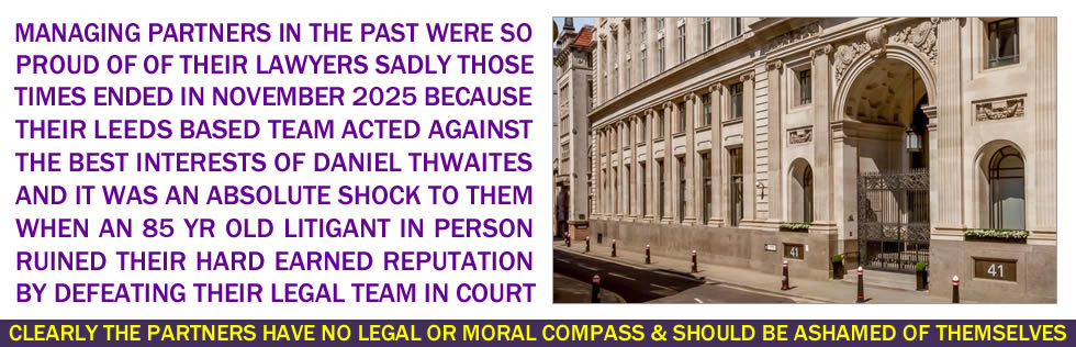 Addleshaw Goddard Bad Behaviour